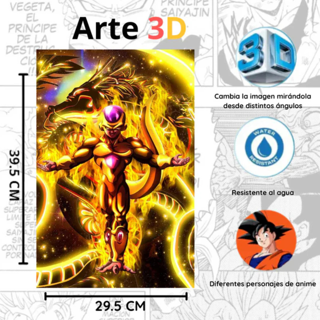 Póster Efecto 3D